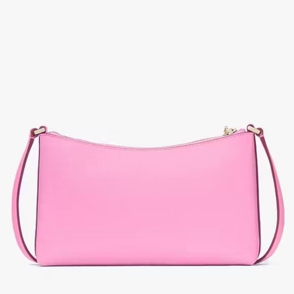 KATE SPADE Sadie Small Crossbody in Surf Pink Saffiano Leather NWT - Picture 12 of 14